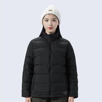 TECTOP explores outdoor autumn and winter womens stand-up collar warm and light down jacket windproof sports wear-resistant casual jacket
