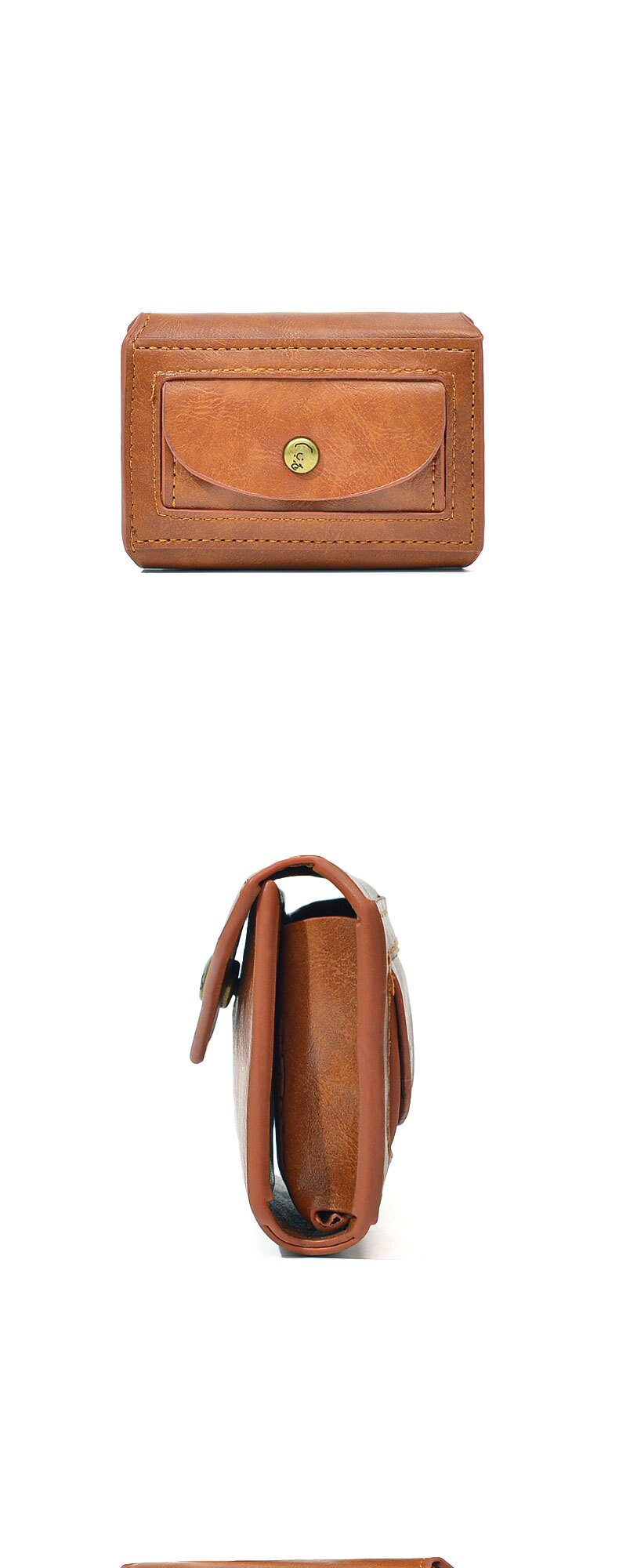 кошелек ins风日单杂志附录款钱包史努比男女三折pu皮短款钱包卡通零钱包