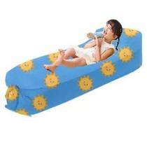 Lazy inflatable sofa outdoor camping music festival childrens portable adult sitting and lying leisure home new air