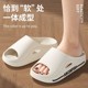Summer New Style Indoor Slippers with a Soft, Cushioned Feel, Thick-Soled Couple's Simple Sandals, Non-Slip Bathroom and Outdoor Slippers