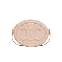 Womens Logo Signature Oval Crossbody Bag
