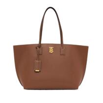 Womens Metallic Leather Tote Bag
