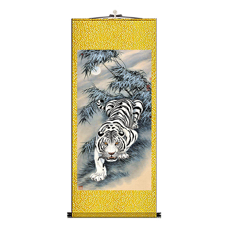 割引購入 猛虎掛軸 翠石 Y281 臺灣石獅全圖錄- 聚珍臺灣 絵画
