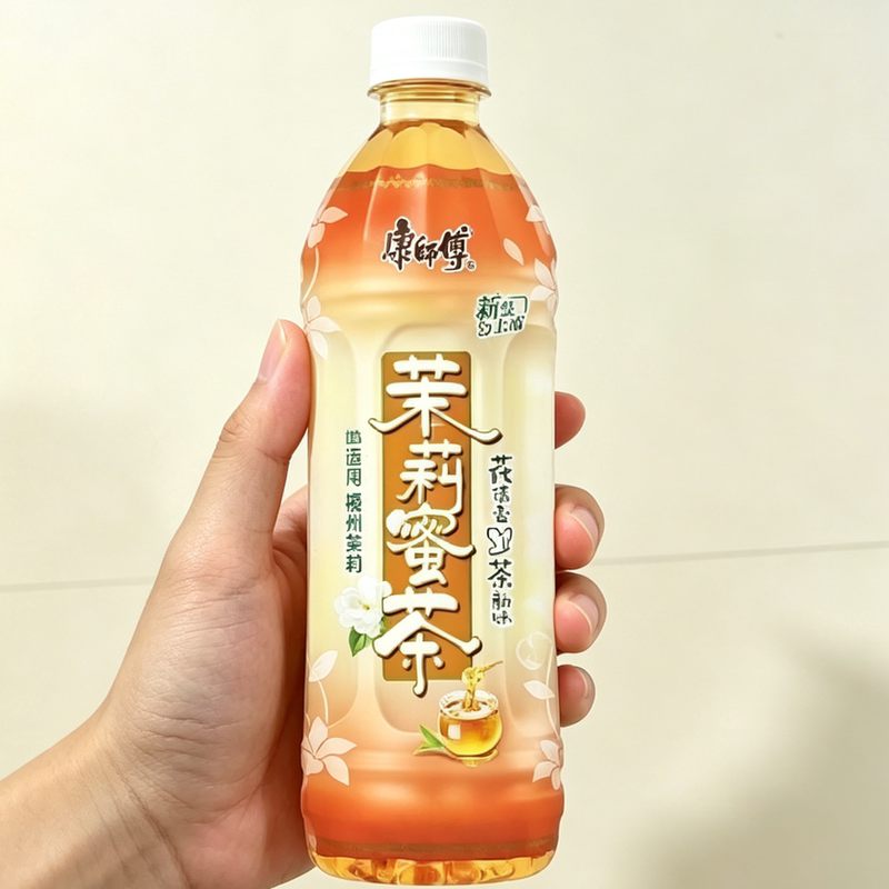 Master Kong Jasmine Honey Tea 500ml Bottled Whole Box Summer Thirst-Quenching Ready-To-Drink Flavored Fruit Tea Classic Beverage