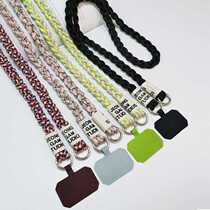 Mobile phone lanyard long cross-body can be carried short wrist style outdoor climbing rope loudspeaker hanging chain for men and women strong new