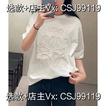(Deposit) (Deposit) Year Spring Spring Summer Embroidery Dislocation Mens and Womens Loose Casual Round Neck Short-Sleeved T-shirt