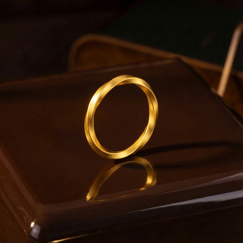 Möbius Strip Ring Plaster Mold Jewelry Mold Goldsmith Mold Gold and Silver Processing Mold