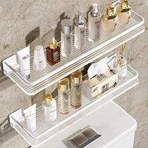 Acrylic bathroom storage rack towel rack bathroom hand washing sink cosmetics wall-mounted storage rack no punching