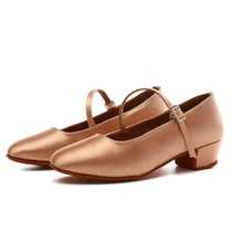 Dance paris modern dance shoes for children girls waltz female adults tango soft-soled dance shoes national standard social square dance