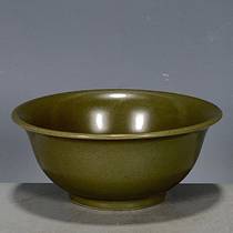 Old goods open the door Ming Dynasty Jiajing year celadon small bowl antique antique porcelain collection package old package genuine
