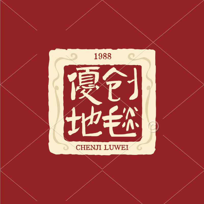 优创地毯店的LOGO