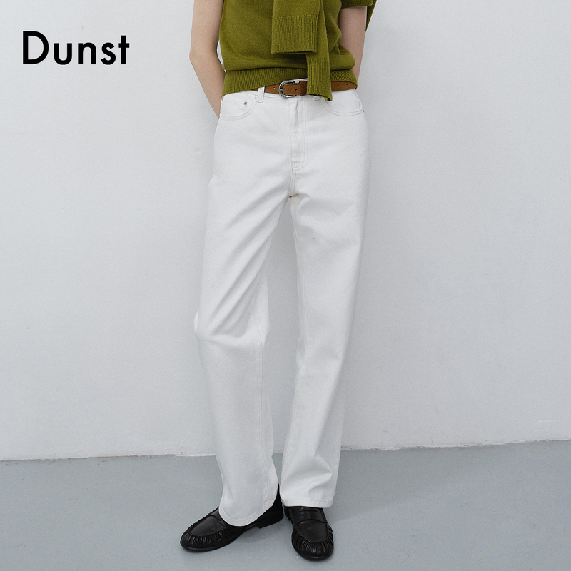Dunst2026 Autumn New Women's Long Pants Basic Versatile Straight Slimming Jeans Udpa6C207 Dunst2026 Autumn New Women's Long Pants Basic Versatile Straight Slimming Jeans Udpa6C207