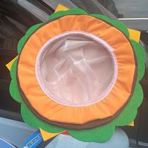 Hamburger hat Internet celebrity in weird s style party MEO hat cute and sweet creative handmade hot style trendy i