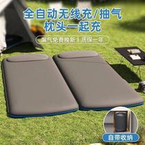 Camping inflatable mattress outdoor car air mattress sheet single floor home automatic moisture-proof bed double tent floor mat