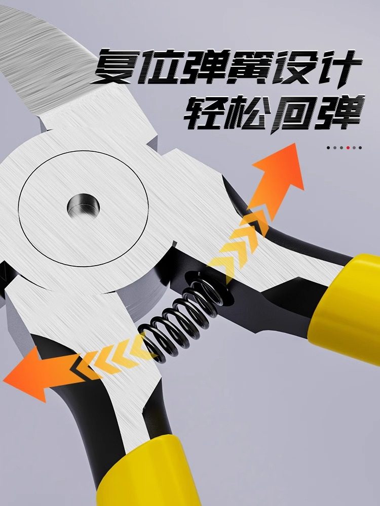 German Craftsmanship Hand Wire Cutters, Needle-Nose Pliers, Mini Manual Vise, Specialized Electrician Multi-Function Tool Set