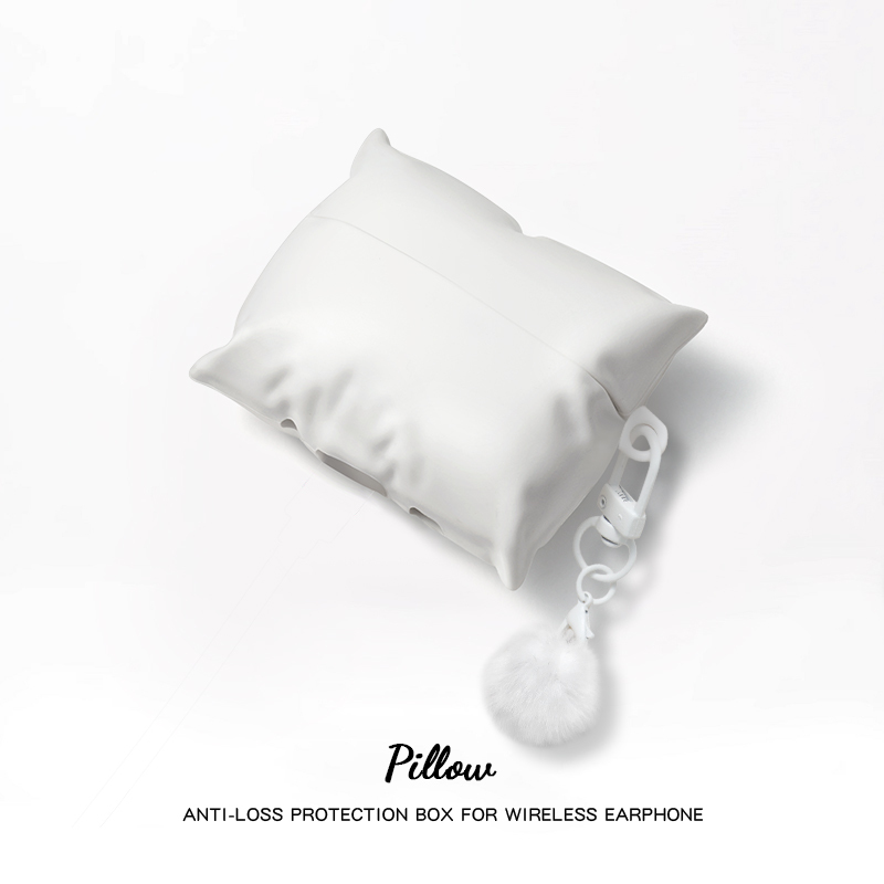 French Lulu Goya Is Suitable for Apple AirPods Pro 3 Protective Case, AirPods 4 Silicone Earphone Cover, Italian Third and Fourth Generation Pillow Airpods, High-End Feel Pro 2 Second Generation Soft Shell Case