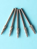 Dental Engraving Tool Bit, 2.35mm Shank Peach Core Carving Knife, Straight Rotary Bur, Tungsten Steel Grinding Head