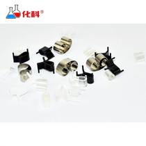 Huake Metallographic Sectioning Clamp Round Butterfly-Shaped Sample Clamp Hot Mounting Clamp G302 Triangular Clamp - White 100