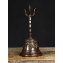 Copper Babao hand rattle pure copper product with crisp sound antique collection caliber 8 8x21 cm 450 g