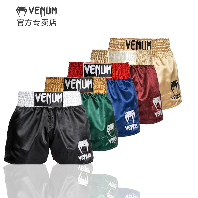 Venum Classic Thai Shorts Muay Thai Shorts Boxing Sanda Fighting Competition Training Pants