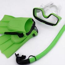 Childrens diving goggles snorkeling three treasures set swimming goggles swimming goggles snorkel fins