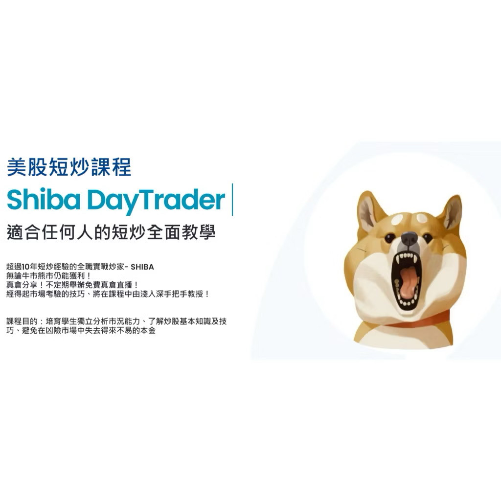 美股短线交易必备神器-Shiba DayTrader 📈🚀-cos摄影-淘宝好物网