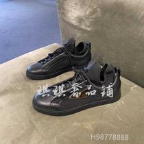Fashion big names] Leather straps high-tech fabrics metal devil’s eyes high-top fashion sneakers men