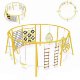 Outdoor Children's Ring-Shaped Round Swing Community Kindergarten Courtyard Training Gallery Multi-Functional Fitness Curved Swing