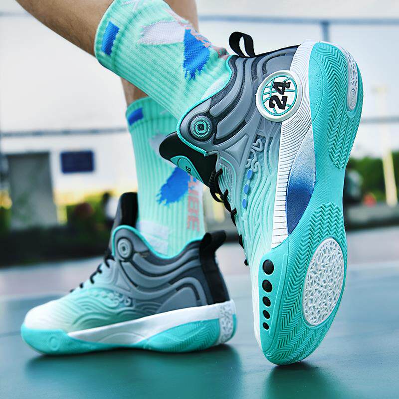 Li Yuxin Basketball Shoes Men's Summer Professional Ultra-Light Shock-Absorbing Sports Shoes Non-Slip Wear-Resistant Youth Practical Sneakers