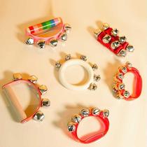 Kindergarten string bell hand bell Orff percussion instrument hand bell music class bell teaching aids childrens performance equipment