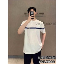 (Qingxin embroidered war horse print shirt mens casual line short sleeves