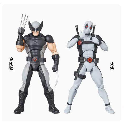马飞MAFEX 171 172 漫威X-FORCE 制服版漫画金刚狼死侍现货评价- 淘宝网