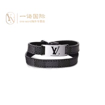 Gold classic high-definition buckle with new bracelet pattern mens classic hundred pattern deposit time cloth