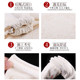 Genuine Suede Gloves for Handling and Storing Jewelry, Deer Skin Storage Bag for Walnut, Vajra, Star and Moon Ornaments, Specialized for Maintenance and Polishing