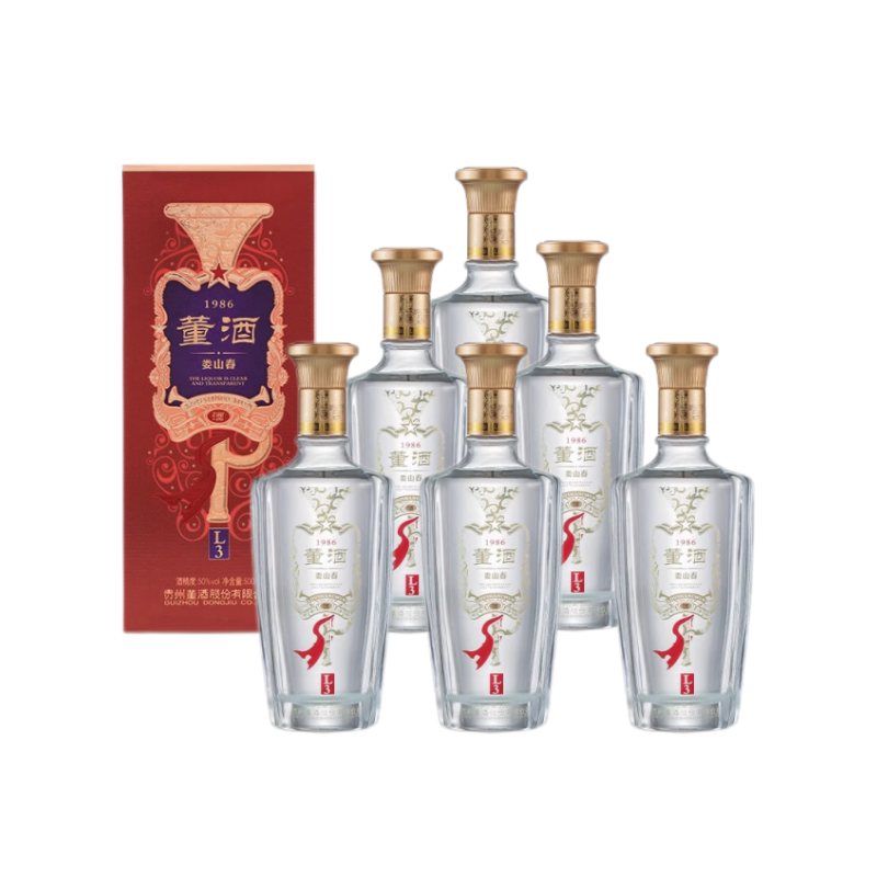 贵州董酒娄山春L3/L6/L9 兼香型白酒42度/50度500ml送礼宴请评价- 淘宝网