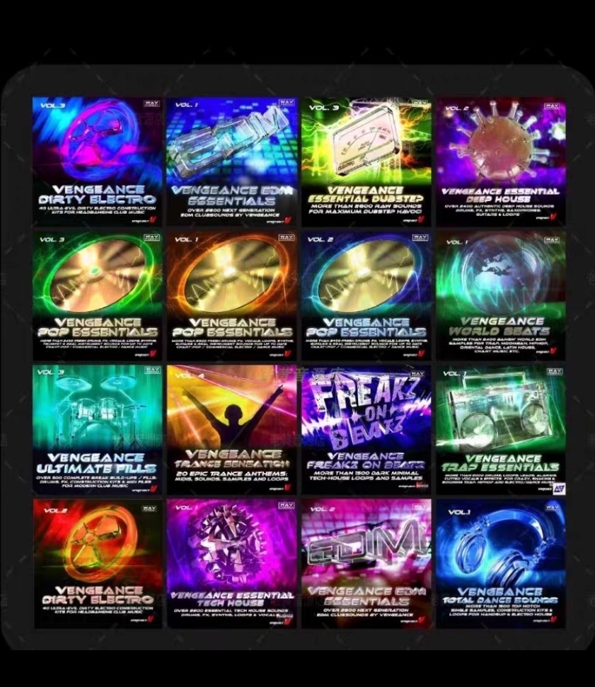 Vengeance复仇者87套集合包采样+插件预置音色更新melodic techno-淘宝Taobao | 天猫Tmall
