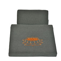 Yiwu Chenyuan direct sales temple uses breathable linen fabrics coconut palm meditation mats kneeling meditation mats and worship mats