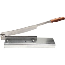 Guillotine household small bone cutter stainless steel v-cut beef jerky knife commercial mutton chop knife cutting bone god