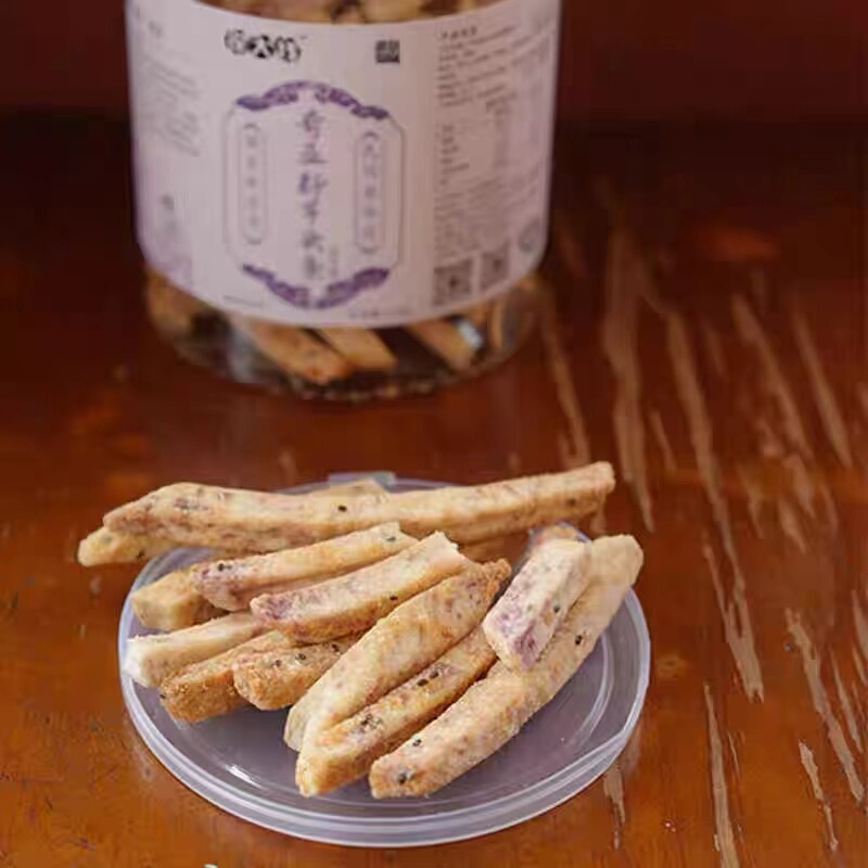 Tandaqian Chia Seed Taro Sticks with Crab Roe Flavor, Office Snacks, Tea Accompaniment, Quanzhou Specialty Gift Tandaqian Chia Seed Taro Sticks with Crab Roe Flavor, Office Snacks, Tea Accompaniment, Quanzhou Specialty Gift
