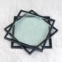 Customized sound insulation and thermal insulation coating low_e office partition wall doors and windows double-layer multi-layer bending hollow tempered glass