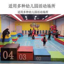 Jumping box training childrens home software jumping horse pommel horse jumping training box gym four-in-one jumping strength training
