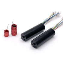 60W output 1652 brushless coreless motor high torque 16mm diameter 4 pole 12v brushless coreless motor