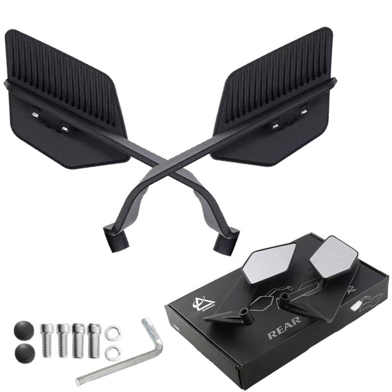 Suitable for Guangyang rowing 250 350 X350 CT 250 300 modified aluminum alloy new fixed wing rearview mirror