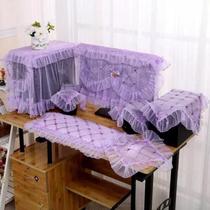 Embroidery 21 6 27-inch desktop curved screen 32-inch computer cover all-in-one LCD dust cover printer cover tablecloth