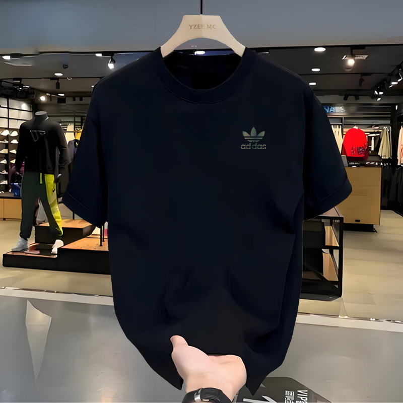 Летняя спортивная футболка clover explosion с круглым вырезом и короткими рукавами, повседневная свободная хлопковая дышащая мужская футболка большого размера с короткими рукавами tide