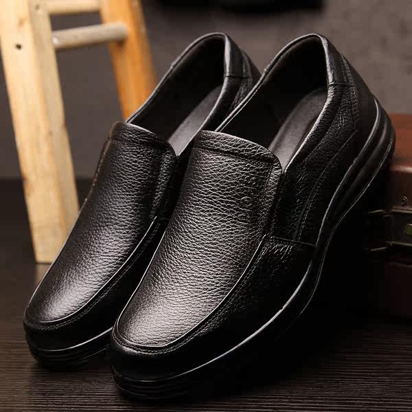 雨之翼誓 中老年休闲皮鞋 优惠券折后￥58包邮（￥118-60）