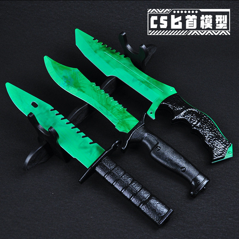 CS匕首模型多普勒道具不可开刃不锋利安全金属摆件科教展示品景点_游戏_淘宝游戏网