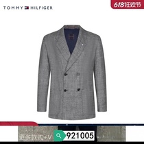 More trendy brands TQ001920 mens mulberry silk LARDINI24 gray double-breasted floral suit