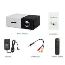 Mini projector HD Portable Home Video Player HDMI USB Small