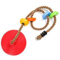 Childrens disc swing pe disc climbing rope childrens sling outdoor swing indoor disc tree climbing rope